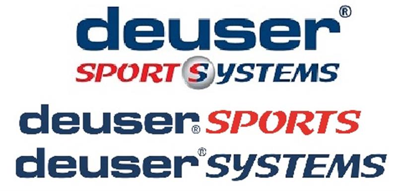 Historische Umfirmierung zu Deuser Sports Systems mit Logos und Unternehmensentwicklung seit 2016