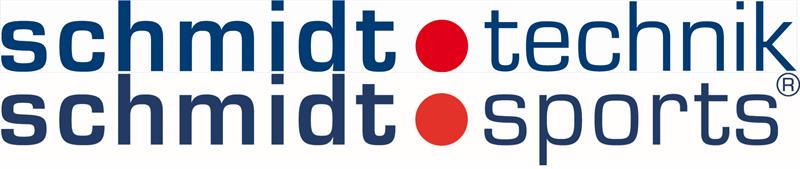 Historische Aufteilung in Schmidt Technik und Schmidt Sports mit Firmenlogos aus dem Jahr 1962