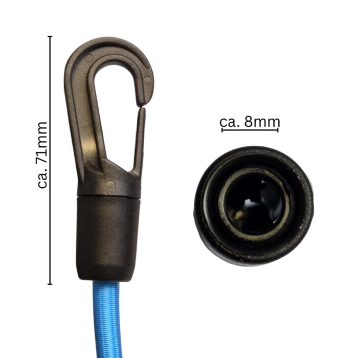 Karabiner 513284 aus Kunststoff für sichere Befestigungs- und Verbindungslösungen in technischen Anwendungen